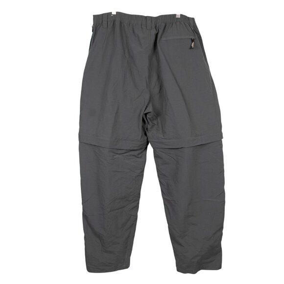 Magellan Sportswear Convertible Nylon Cargo Pants XL Mens West Bay Gray Zip Off - Picture 7 of 7